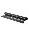 Organizator kablowy DIGITUS 19'' 1U 40/70 (RAL 9005) - nr 6