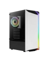 Aerocool Bionic v2 Midi-Tower, RGB, Tempered Glass - czarny/biały - nr 22