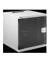 Szafa wisząca DIGITUS jednosekcyjna 10'' 6U 330x312x300mm, drzwi szklane, szara (RAL7035), zmontowana - nr 4