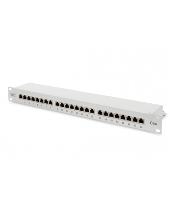 Patch panel DIGITUS 19'' 24x RJ45 S/FTP kat. 5e 1U