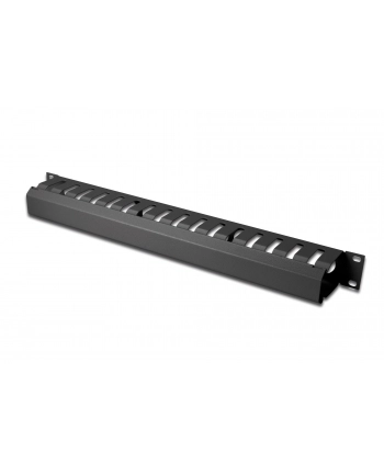 Organizator kablowy DIGITUS 19'' 1U 40/70 (RAL 9005)