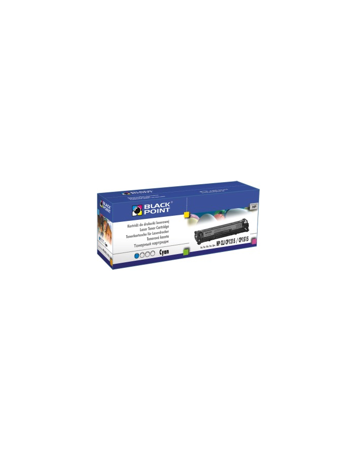 Toner Black Point LCBPHCP1215C | cyan | HP  CB541A | 1400 str główny