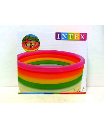 intex Basen kolorowy dmuchany 168X46 56441 54412.