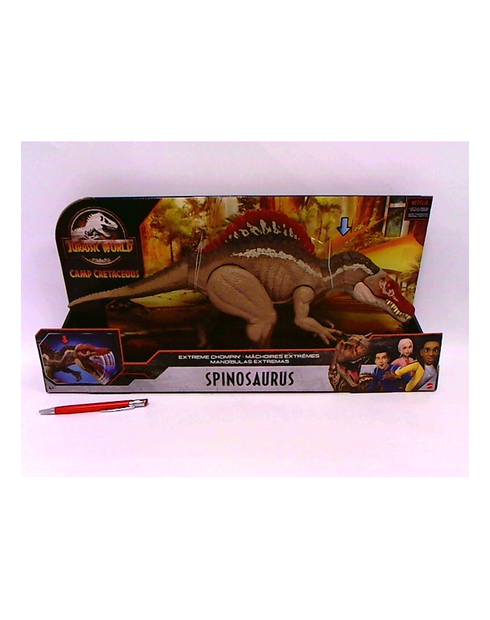 mattel JURASSIC WORLD Spinozaur Mega Gryz HCG54 /2 główny