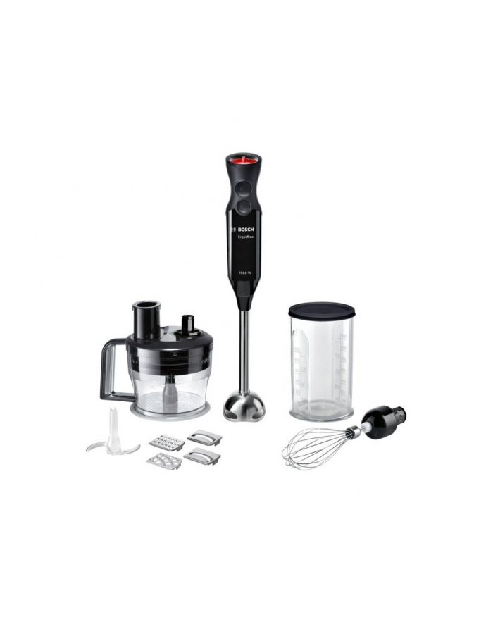 Bosch Blender ErgoMixx MS62B6190  Hand Blender, 1000 W, Number of speeds 12, Turbo mode, Black/Stainless steel główny