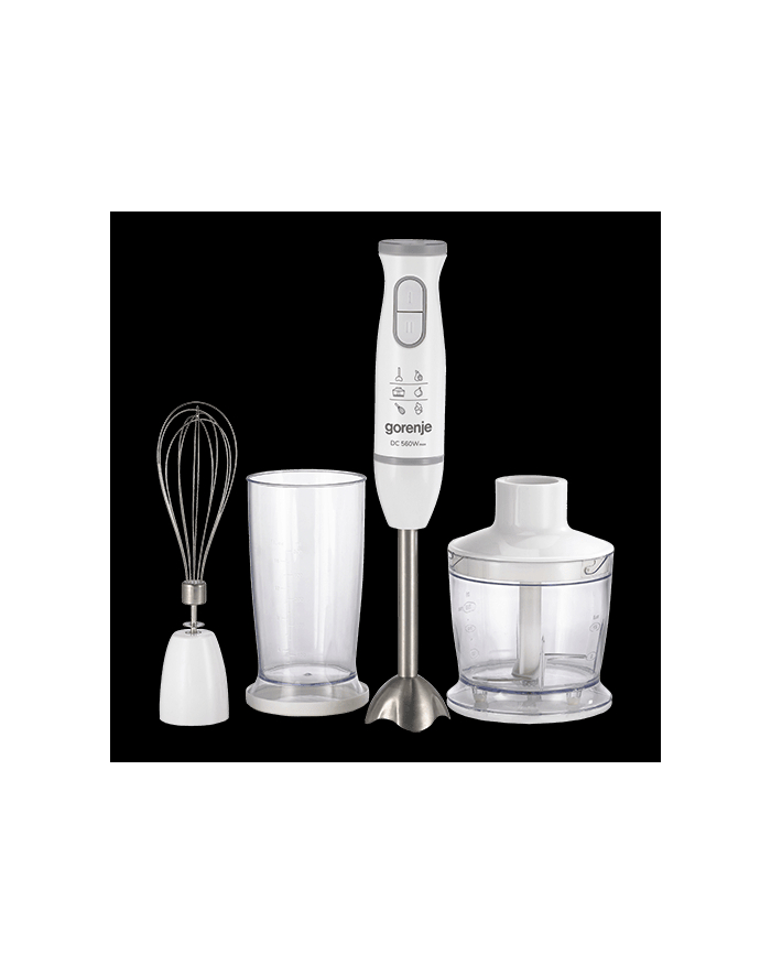 Gorenje Blender HBC564QW Hand Blender, 560 W, Number of speeds Variable, Chopper, White główny