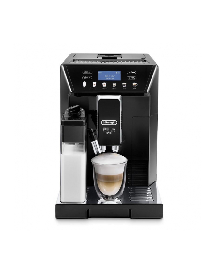 Coffee Maker Delonghi Eletta Cappuccino Evo ECAM 46.860.B	 Pump pressure 15 bar, 1450 W, Black główny