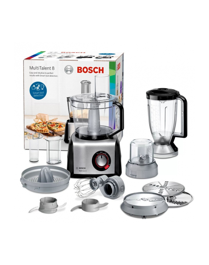 Bosch MultiTalent 8 MC812M844 Black, 1250 W, 3.9 L, Blender główny