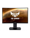 Asus Curved Gaming Monitor TUF Gaming VG24VQR 23.6 '', VA, FHD, 1920 x 1080 pixels, 16:9, 1 ms, 350 cd/m², Black, HDMI ports quantity 2 - nr 1