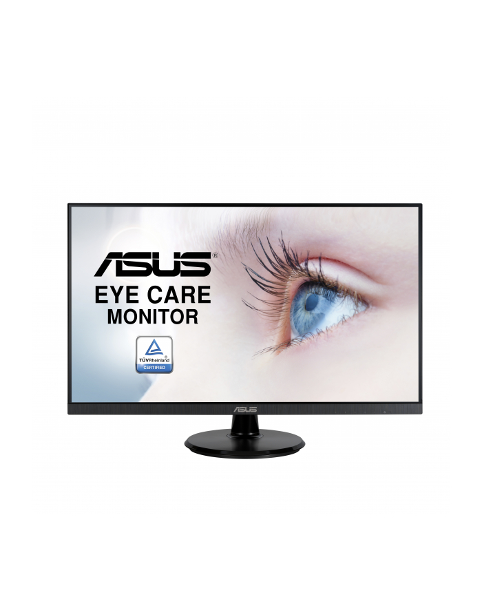 Asus Eye Care Monitor VA27DQ  27 '', IPS, FHD, 1920 x 1080 pixels, 16:9, 5 ms, 250 cd/m², Black, DisplayPorts quantity 1, HDMI ports quantity 1 główny