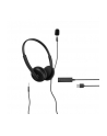 Energy Sistem Headset Office 2+ Black, USB and 3.5 mm plug, volume control, retractable boom mic. - nr 6