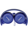 Panasonic Overhead Stereo Headphones RP-HF100ME-A	 Over-ear, Microphone, Blue - nr 2