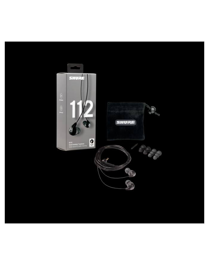 Shure SE112 Earphone, Grey główny