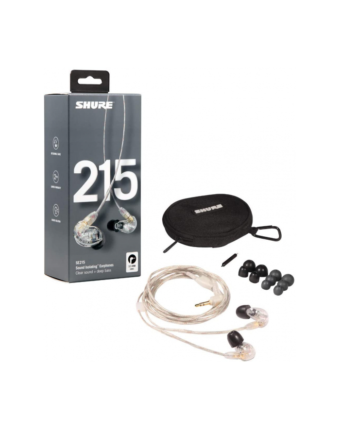 Shure SE215 Earphone, Black główny