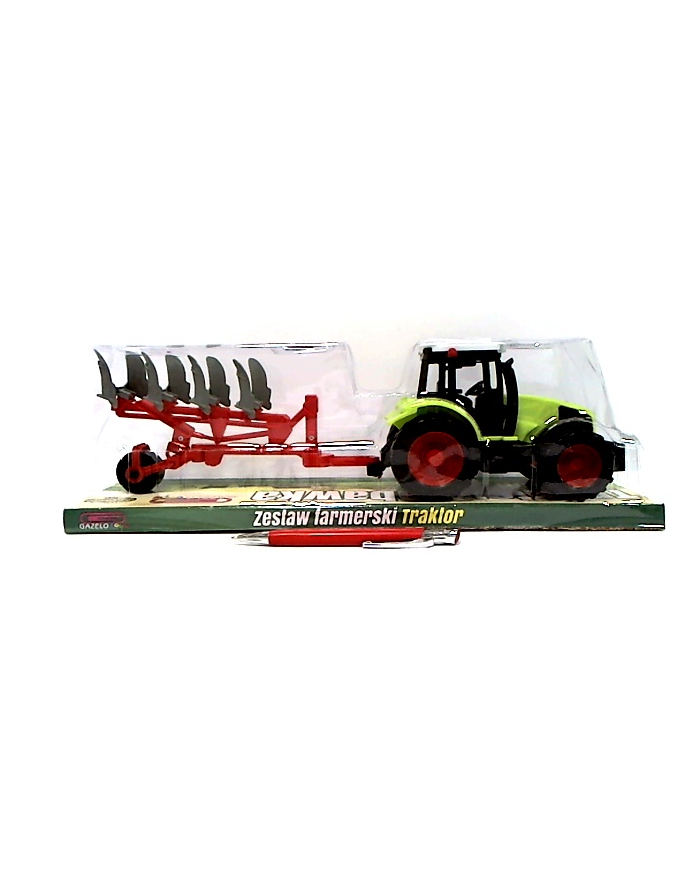 gazelo Traktor z maszyną rolniczą G175653 37408 główny