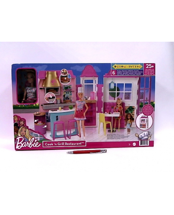 mattel Barbie Restauracja zestaw + lalka HBB91 /2