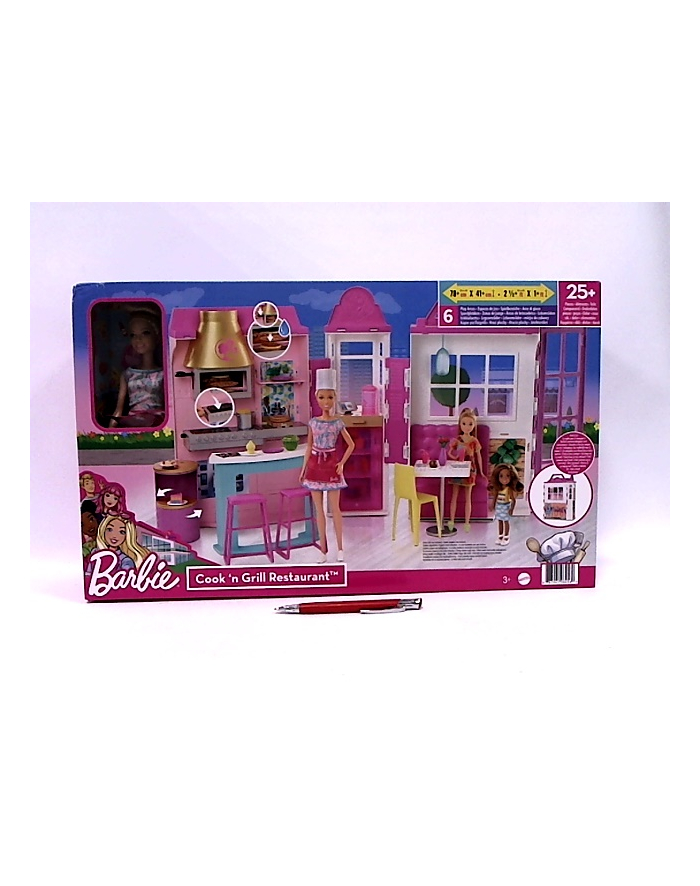 mattel Barbie Restauracja zestaw + lalka HBB91 /2 główny
