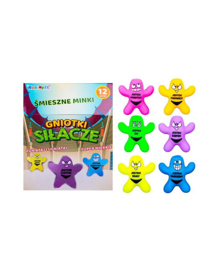 norimpex PROMO Gniotki siłacze z napisami 1002956 główny