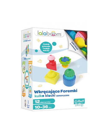 trefl Lalaboom - Mini set - Wkręcajace foremki 61466