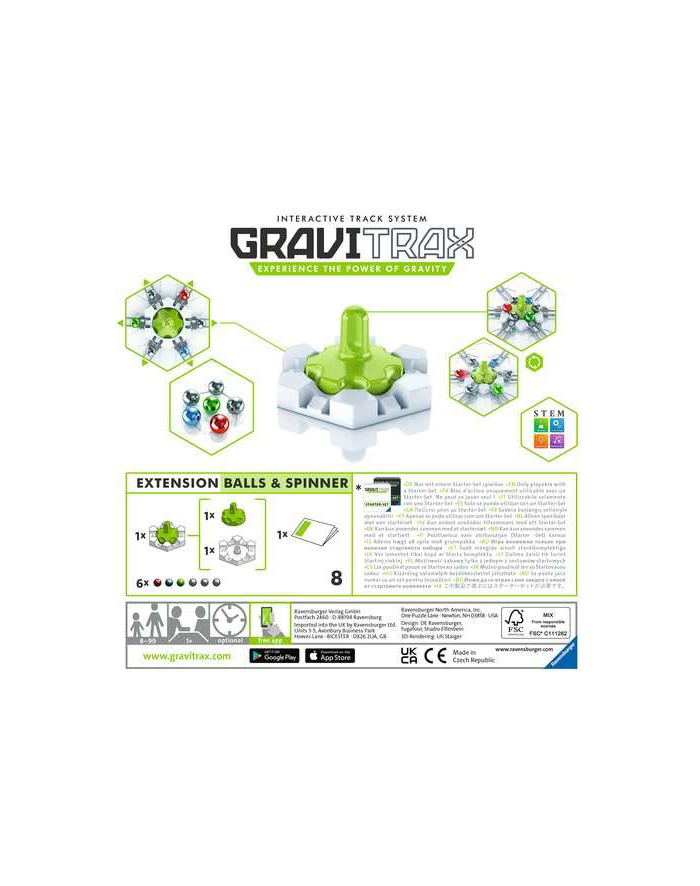 ravensburger GRAVITRAX PRO Dodatek Spinner 269792 główny