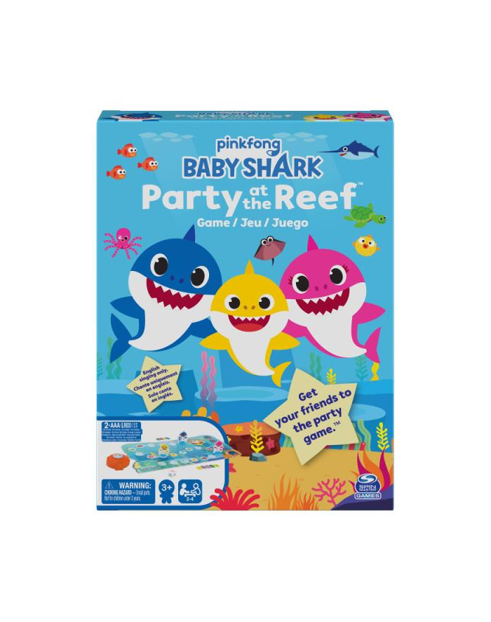 Baby Shark Podwodna impreza gra 6059631 p4 Spin Master główny