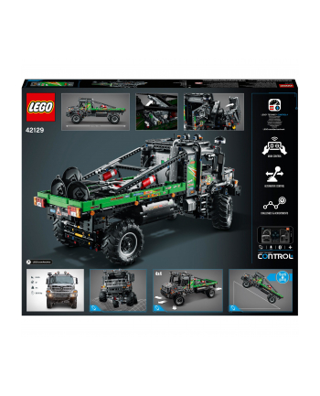 LEGO 42129 TECHNIC Ciężarówka Mercedes-Benz Zetros z napędem na 4 koła p2