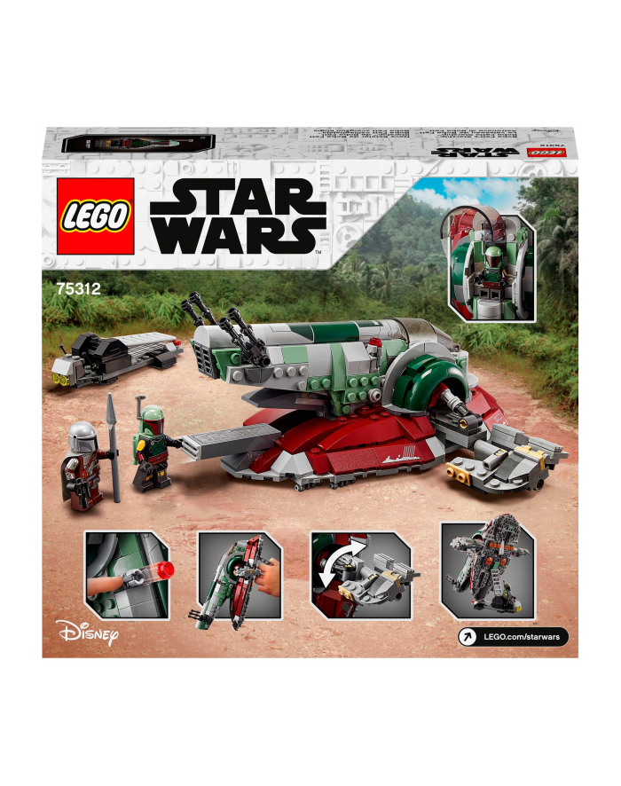 LEGO 75312 STAR WARS Statek kosmiczny Boby Fetta p3 główny