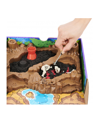 Kinetic Sand Wykopalisko dinozaurów, zestaw piasku kinetycznego z akcesoriami 6055874 p3 Spin Master
