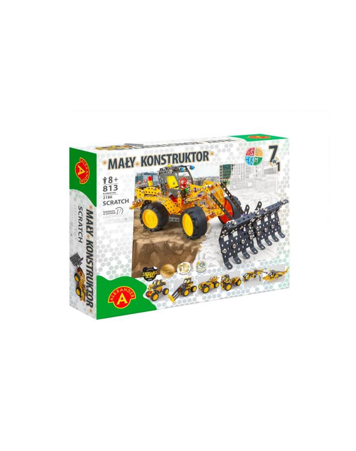 Mały Konstruktor – 7 w 1 Stratch 2186 ALEXAND-ER główny