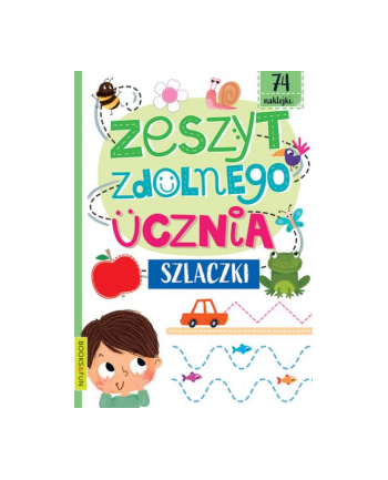 booksandfun Książeczka Zeszyt zdolnego ucznia Szlaczki Books and fun