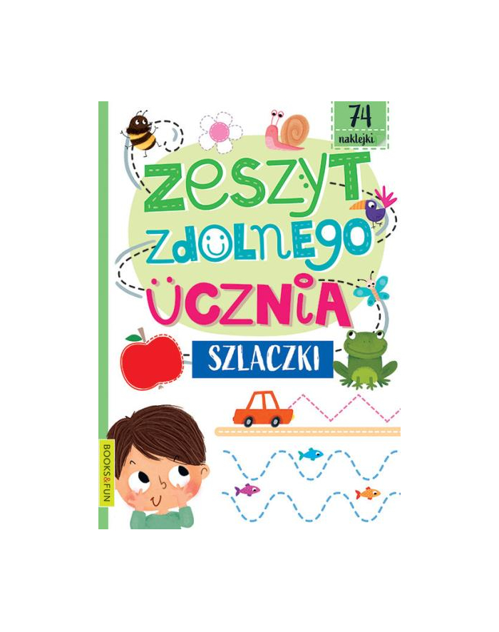 booksandfun Książeczka Zeszyt zdolnego ucznia Szlaczki Books and fun główny