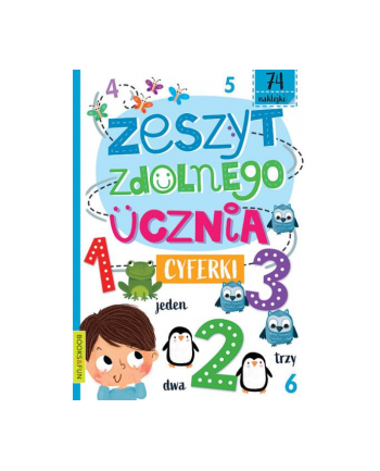 booksandfun Książeczka Zeszyt zdolnego ucznia Cyferki Books and fun
