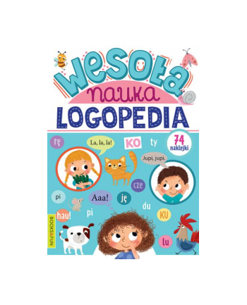 booksandfun Książeczka Wesoła nauka Logopedia Books and fun