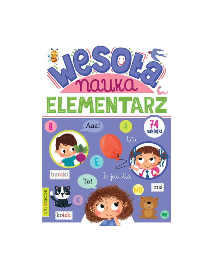 booksandfun Książeczka Wesoła nauka Elementarz Books and fun główny