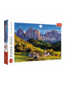 Puzzle 1500el Dolina Val di Funes, Dolomity, Włochy 26163 Trefl - nr 1