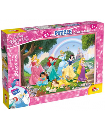 lisciani giochi Puzzle dwustronne 24el Księżniczki. Princess 73993  LISCIANI p12
