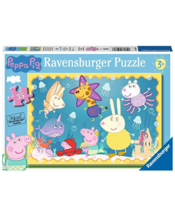 Puzzle 35el Świnka Peppa Podwodna przygoda 050628 RAVENSBURGER