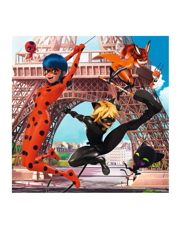 Puzzle 3x49el Miraculous 051892 RAVENSBURGER główny