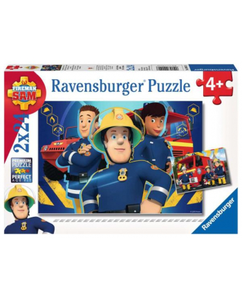 Puzzle 2x24el 2D Strażak Sam 090426  RAVENSBURGER