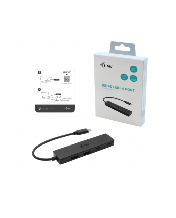 i-tec Adapter USB-C Metal HUB 2x USB 3.0 + 2x USB-C