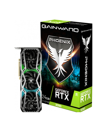 gainward Karta graficzna GeForce RTX 3090 Phoenix 24G GDDR6X 384bit 3DP/HDMI