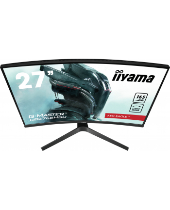 iiyama Monitor 27 cali GB2766HSU-B1 VA,165HZ,1500R,1MS,DP,HDMIx2,USB,FreeSyn