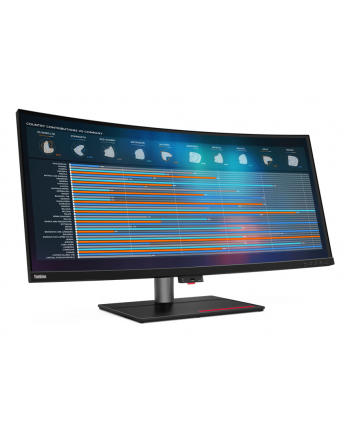 lenovo Monitor 39.7 cala ThinkVision P40w-20 Ultra-Wide Curved LCD 62C1GAT6(wersja europejska)