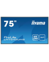 iiyama Monitor wielkoformatowy 74.5 cala LH7542UHS-B3 4K,18/7,SDM,IPS,LAN,PION,500cd/m2,OS8.0 - nr 12