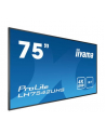 iiyama Monitor wielkoformatowy 74.5 cala LH7542UHS-B3 4K,18/7,SDM,IPS,LAN,PION,500cd/m2,OS8.0 - nr 5