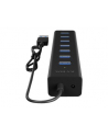 icybox IB-HUB1700-U3 7-Port USB HUB+zasilacz - nr 10
