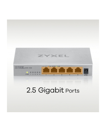 zyxel MG105 5Ports Desktop 2,5G unmanaged Switch MG-105-ZZ0101F