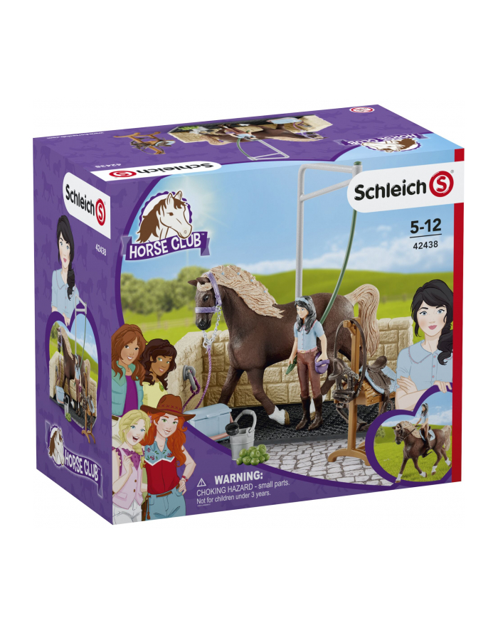 Schleich 42438 Myjnia dla koni Emily i Luna Horse Club główny