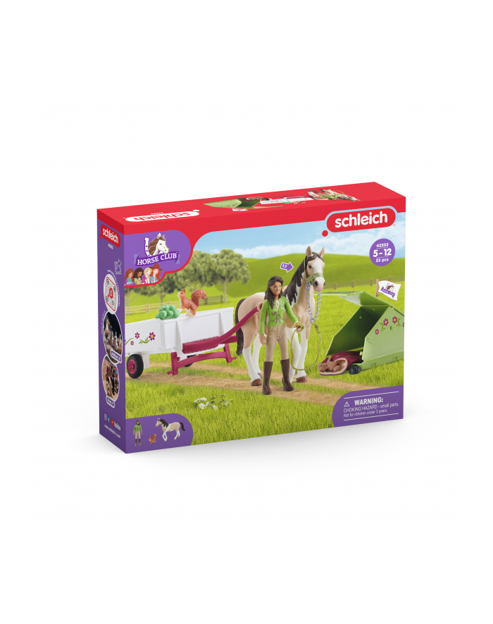 Schleich 42533 Przygoda Sary na kampingu Horse Club główny