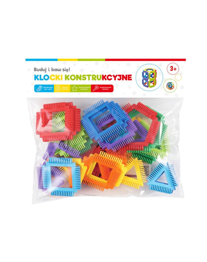 askato PROMO Klocki konstrukcyjne - Figury przestrzenne 115382 główny